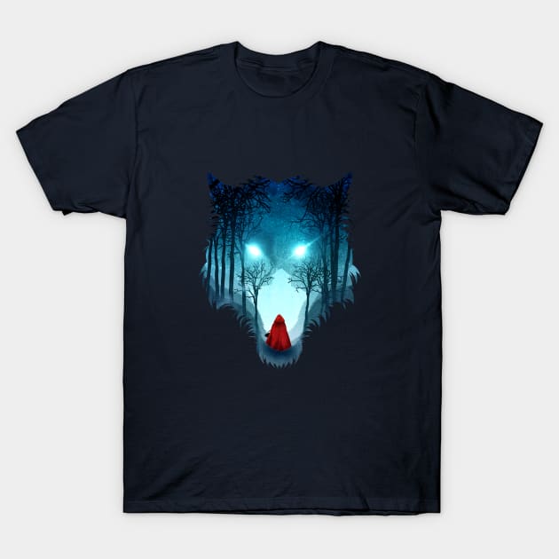 Big Bad Wolf T-Shirt by DVerissimo